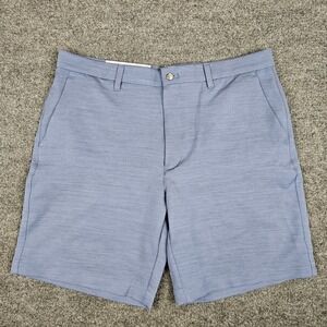 Callaway Opti-Dri Golf Shorts Men's‎ 36 Heathered Blue 9" Stretch UPF 50 NEW